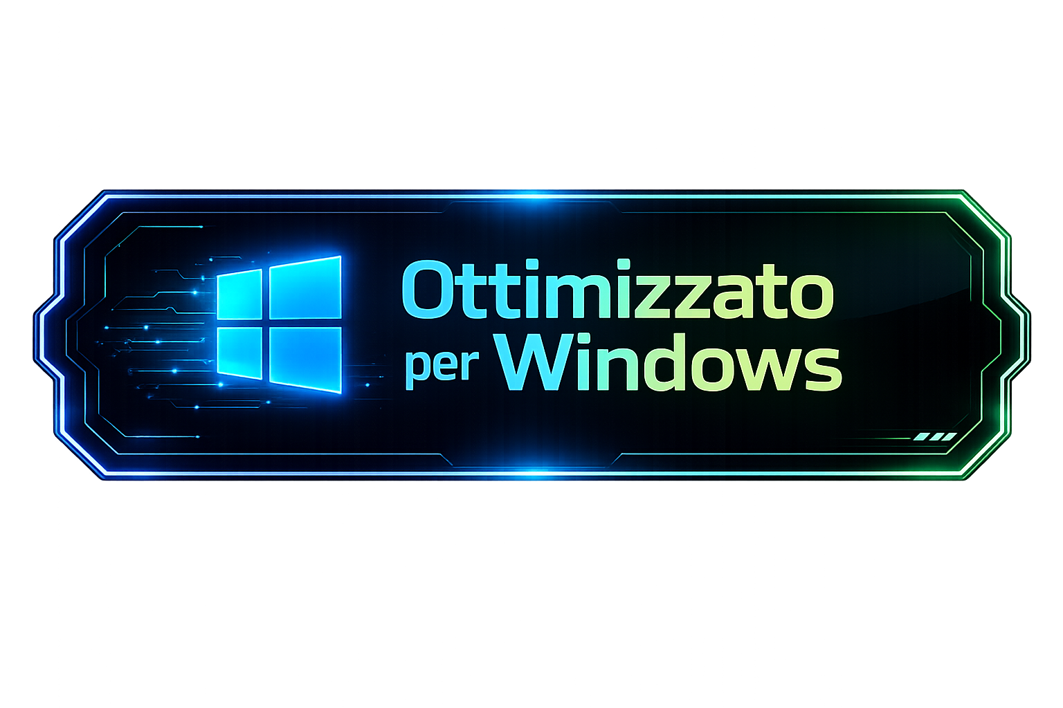 Ottimizzato per Windows