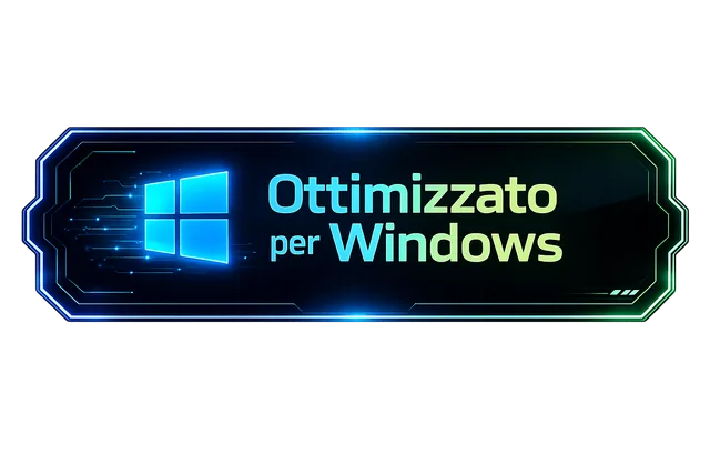 Ottimizzato per Windows